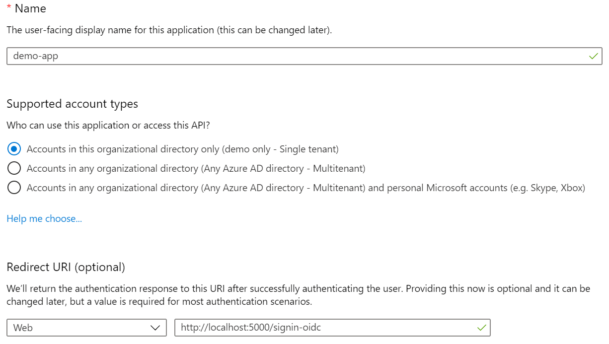 Azure Active Directory Authentication in ASP.NET Core 3.1 - Austin